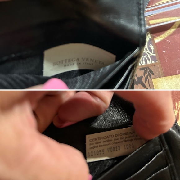 Bottega Veneta Intrecciato Leather Black Bifold Wallet - Picture 6 of 16